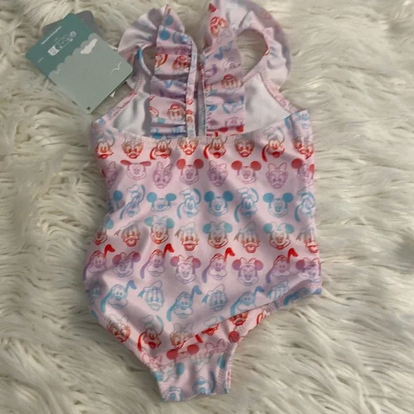 Disney Baby Multicolor Character Swimsuit size 6-9months brand new with tag - Picture 7 of 8